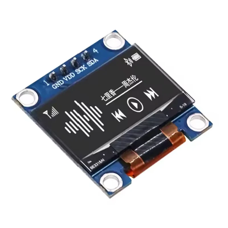 0,96 Zoll OLED 128x64 I2C IIC SSD1306 Weiß Blau Gelb LCD LED Display – Bild 6