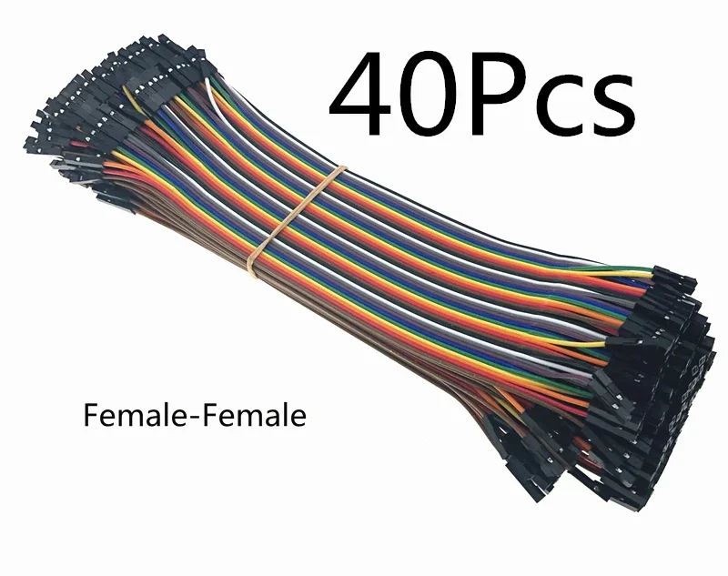 Dupont Line 10 cm 20 cm 30 cm 40 Pin Stecker auf Stecker + Stecker auf Buchse und Buchse auf Buchse Jumper