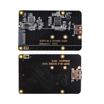 M.2 NVME SSD-Erweiterungsadapterplatine für Raspberry Pi 4 Modell B