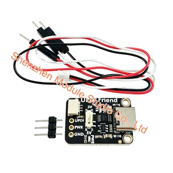 USB UPDI Programmieradapter mit CH340E Chip, Serielles Download-Board für ATTINY AVR Chips