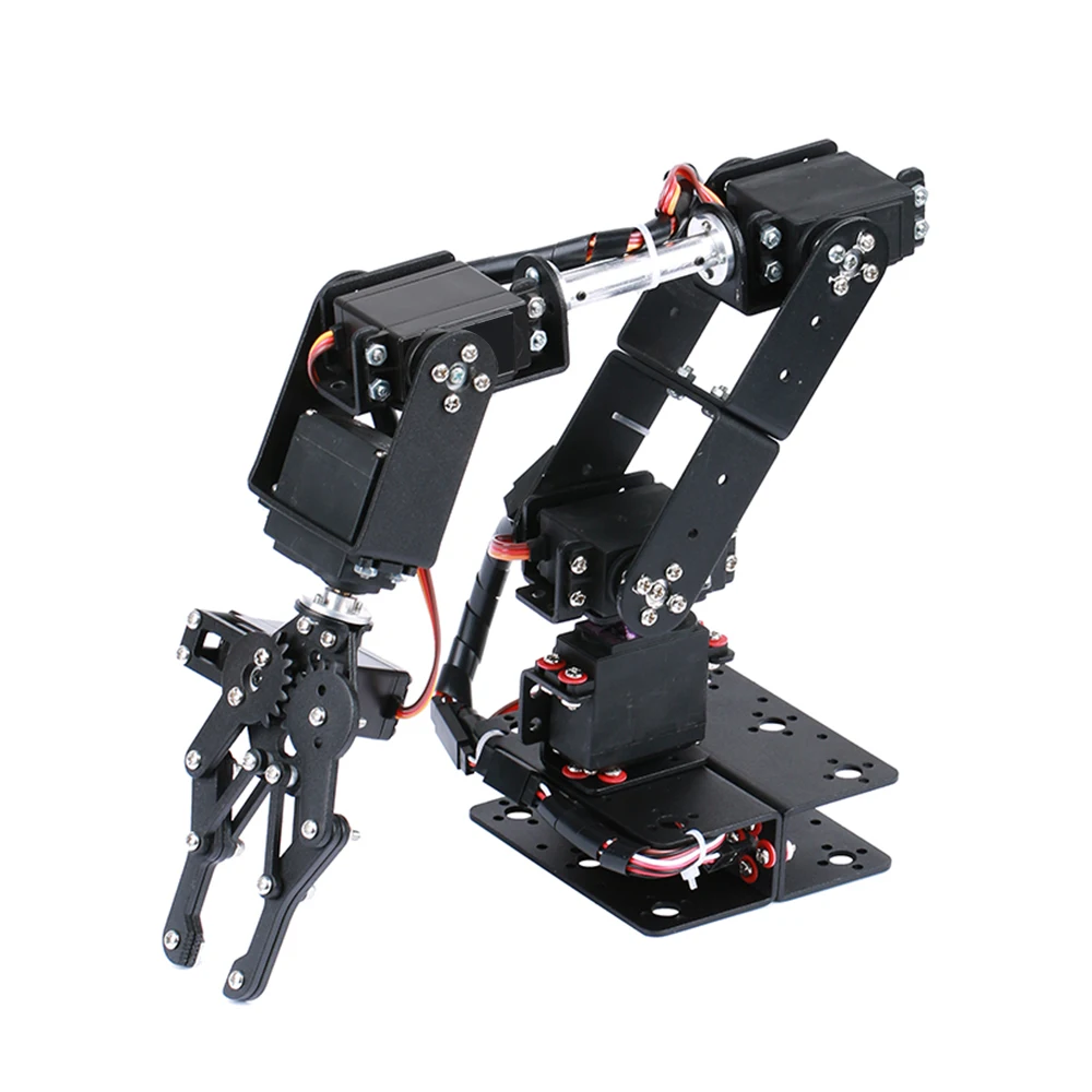 6-DOF Roboterarm-Kit, Multi-Freedom-Roboter-Greifmaschine – Bild 2