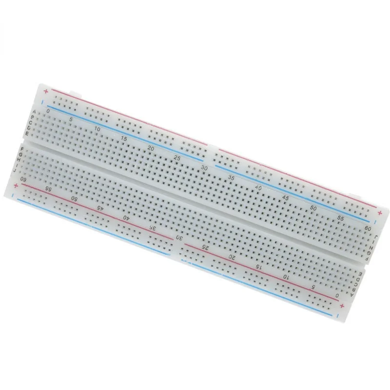 Steckbrett MB-102 830 Punkte Lötfreies PCB-Steckbrett MB102 Test Entwicklungs-DIY für Arduino