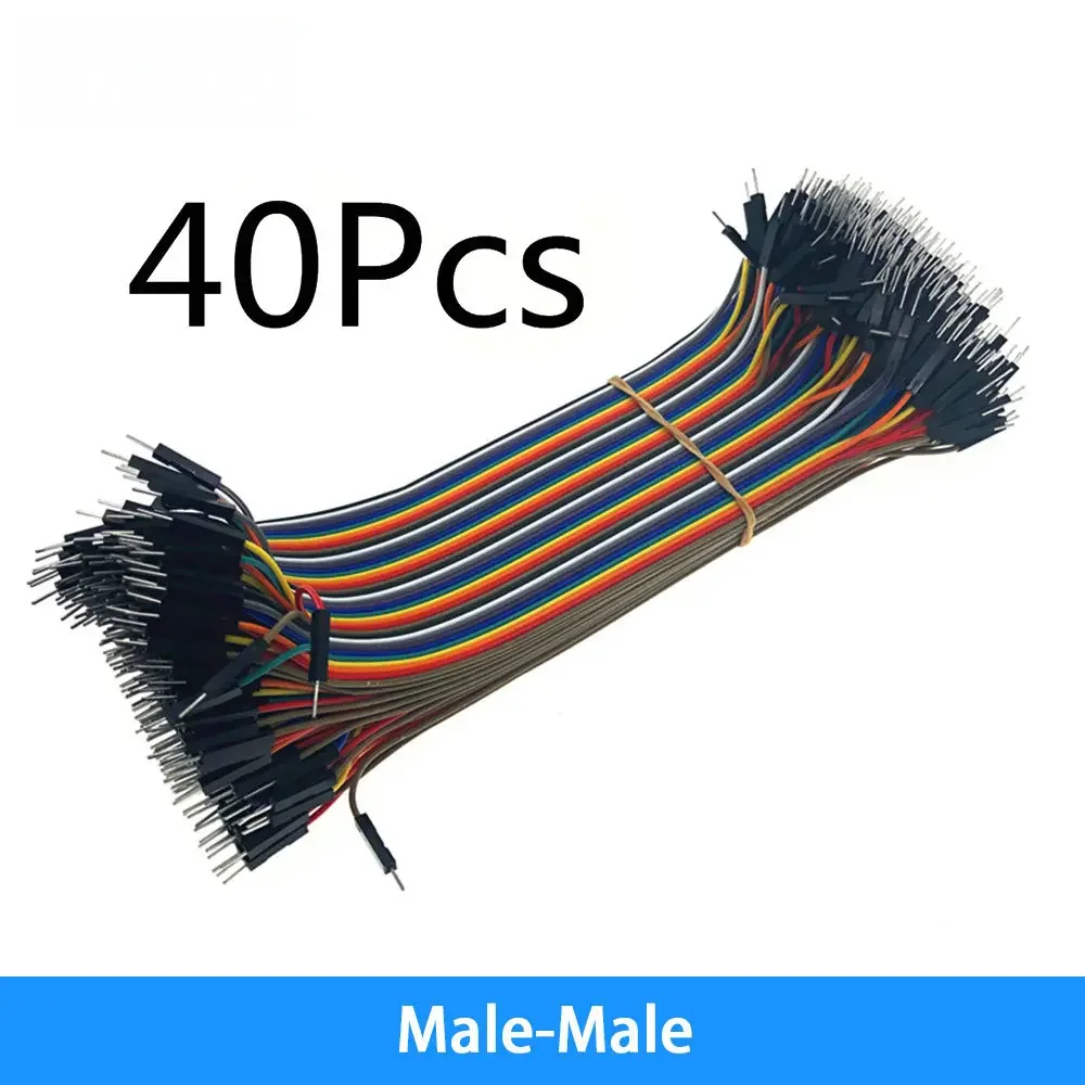 Dupont Line 10 cm 20 cm 30 cm 40 Pin Stecker auf Stecker + Stecker auf Buchse und Buchse auf Buchse Jumper