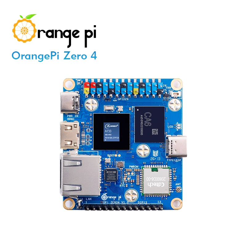 Orange Pi Zero 4 4GB DDR5 Mini-PC Allwinner A733 Entwicklungsboard – Bild 5