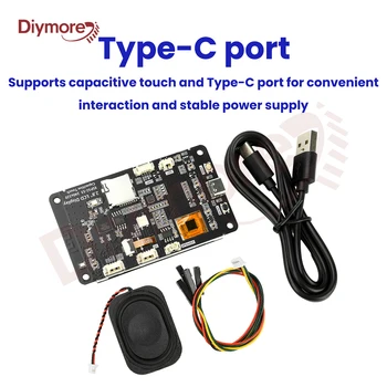 ESP32-S3 Entwicklungsboard Wifi Bluetooth Intelligenter Bildschirm 2,8 Zoll TFT-Modul Touchscreen Typ C