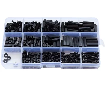 Nylon Spacer Standoff Schrauben Set M2 M3 M4 Sechskant Nylon Schrauben und Muttern für PCB (320 Stück)