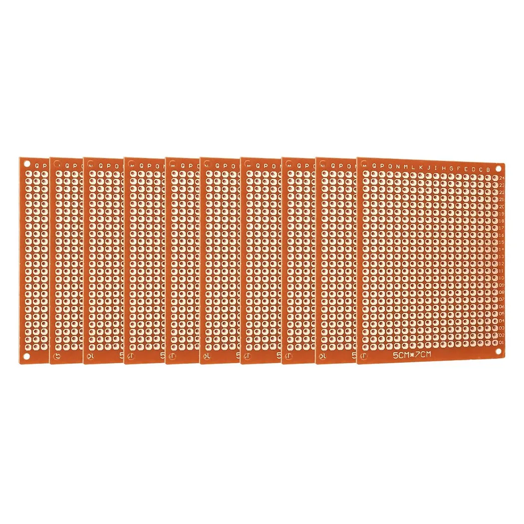 PCB-Prototyp-Platine 5x7cm Protoboard Leiterplatte Steckbrett 432 – Bild 3