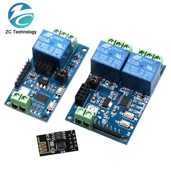 Esp8266 ESP-01 5v 1 Kanal 2-Wege-WLAN-Relaismodul Dinge Smart Home Fernbedienung Schalter esp01 Wifi Wireless