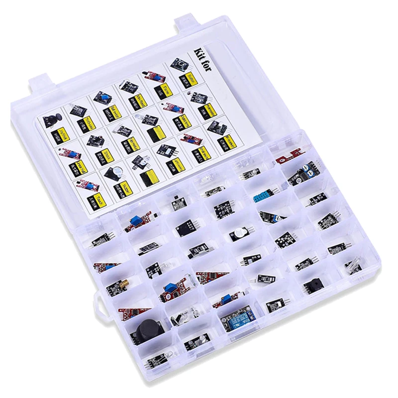 Arduino 45 in 1 Sensoren Module Starter Kit besser als 37in1 Sensor – Bild 2