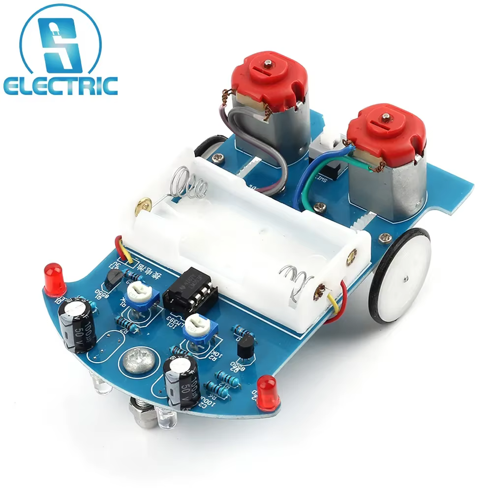 Smart Car DIY Elektronik Kit Löten Projekt Übungs linie folgenden Roboter für Stamm Schüler Bildung Schule