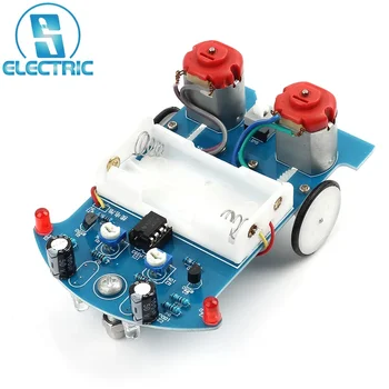Smart Car DIY Elektronik Kit Löten Projekt Übungs linie folgenden Roboter für Stamm Schüler Bildung Schule