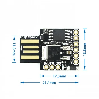 ATTINY85 Digispark Kickstarter-Miniatur für die Arduino-USB-Entwicklung