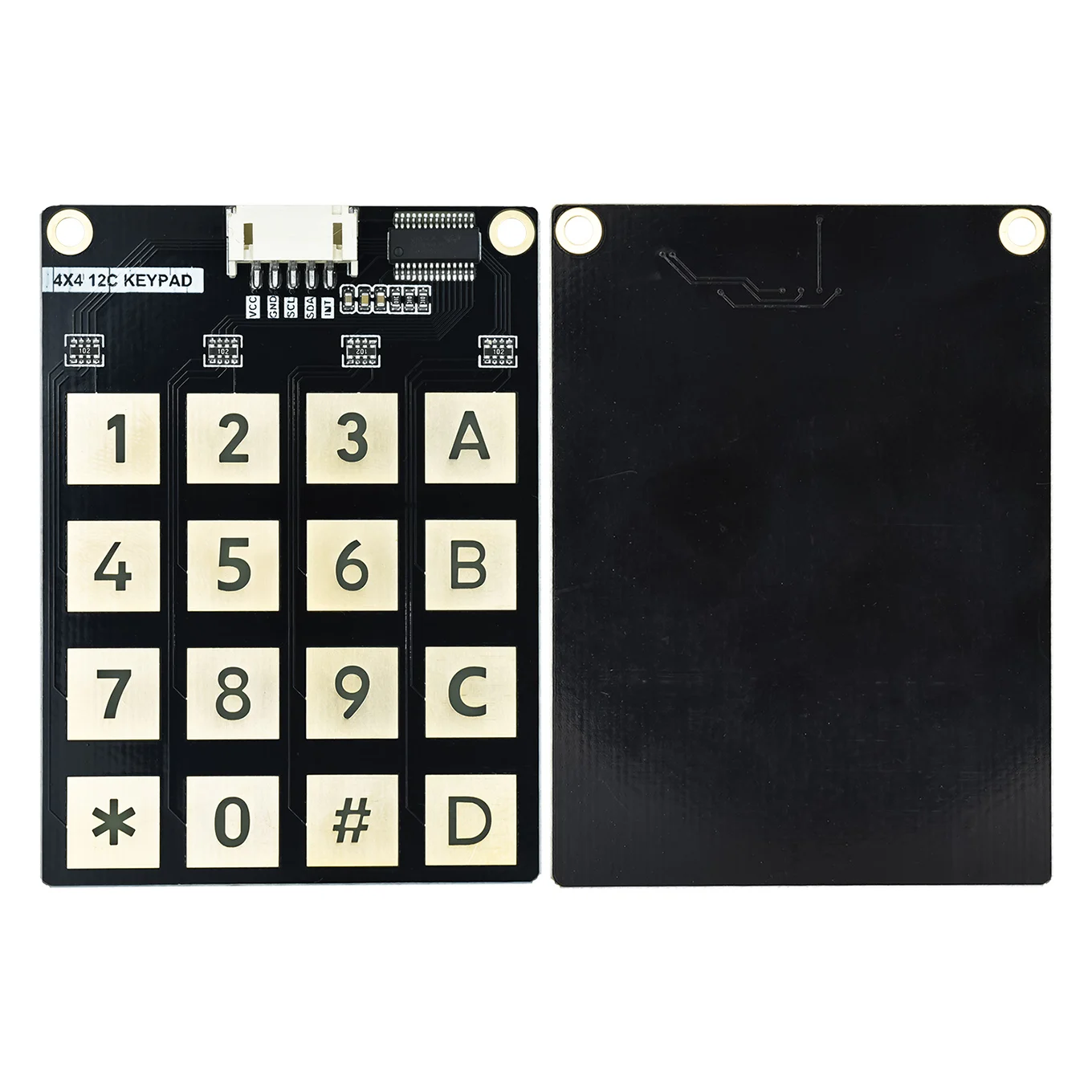 DIY-Kit 1x4 4 Unabhängige Tasten Tastaturmodul MCU für Arduino – Bild 3