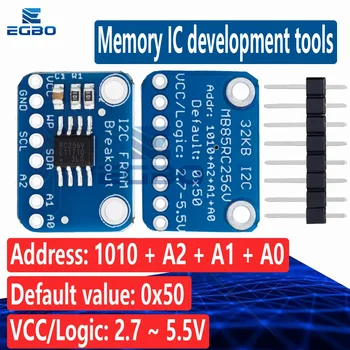 MB85RC256V I2C FRAM-Speichermodul | 32KB Nichtflüchtiges Speicher-Breakout-Board für Arduino
