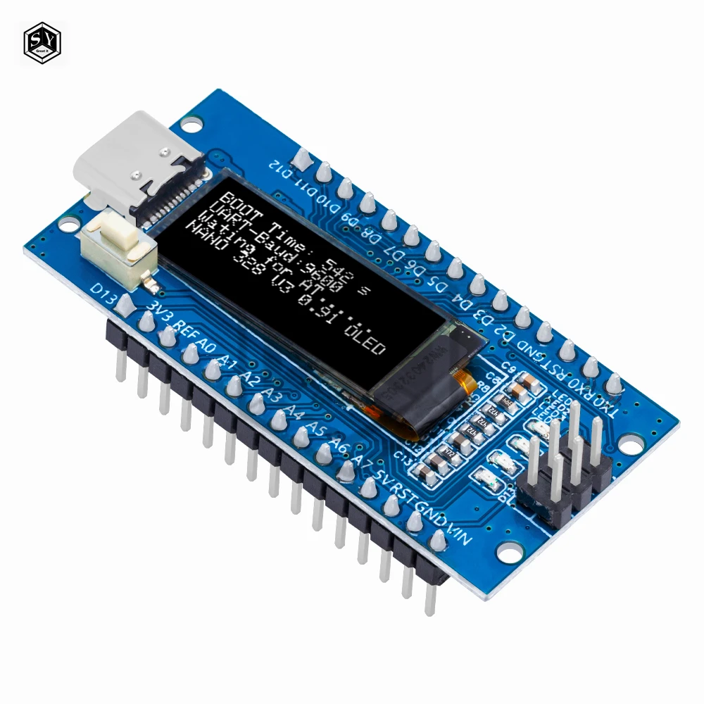 Nano V3.0 Entwicklungsboard ATmega328P CH340C 0,91''weißes – Bild 2
