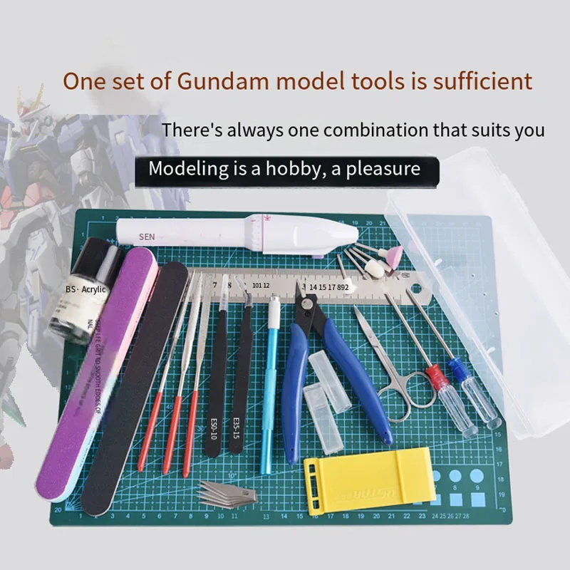 DIY Modellbau-Werkzeugset Professionelles Hobby-Bausatz für Gundam – Bild 6