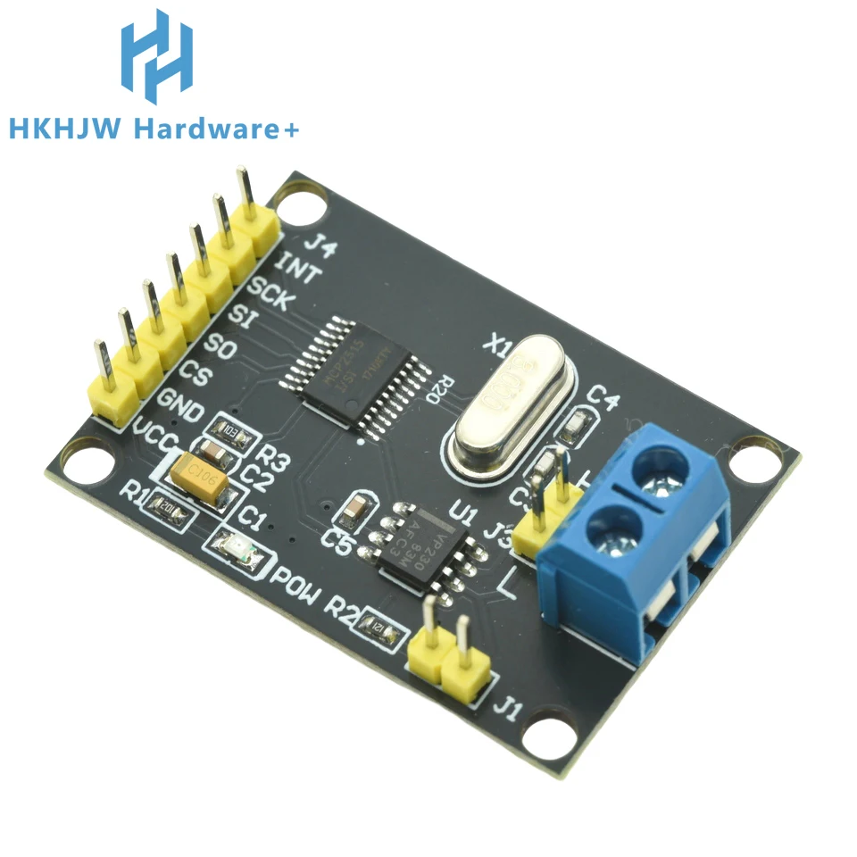 MCP2515 CAN Bus Kommunikationsmodul Entwicklungsboard SN65HVD230 – Bild 2
