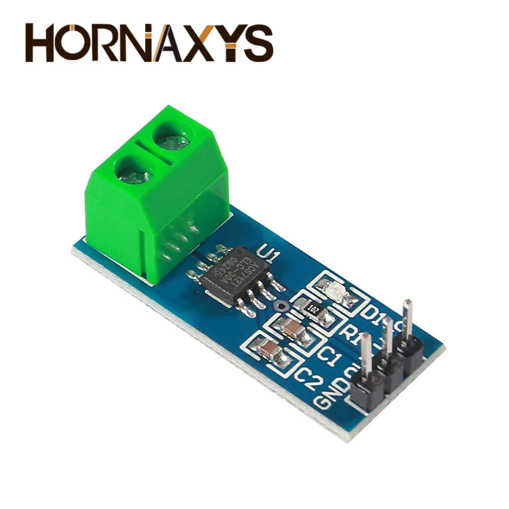 ACS712 5A 20A 30A Range Hall Strom Sensor Modul ACS712 Sensoren Modul – Bild 5
