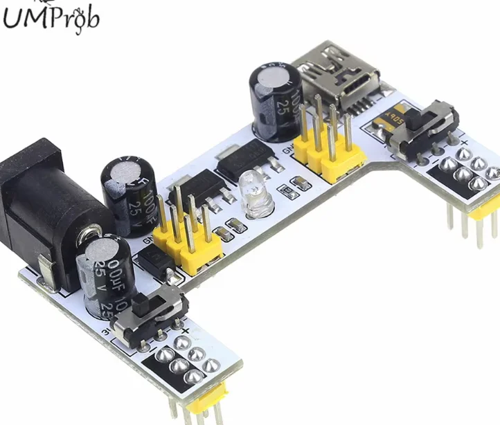 MB-102 mb102 dc 7-12v mini usb 2 kanal board interface bread board – Bild 5