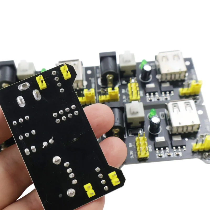 MB102 3,3 V 5 V MB102 Breadboard-Stromversorgungsmodul DC 6,5-12 V USB – Bild 5