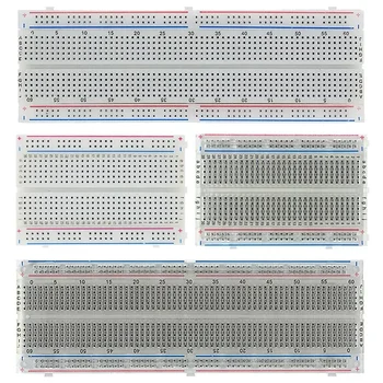400/830 Punkte Steckbrett 830 Punkte Steckbrett MB-102 Lötfreie PCB-Testplatine 400-Loch-Steckbrett MB102