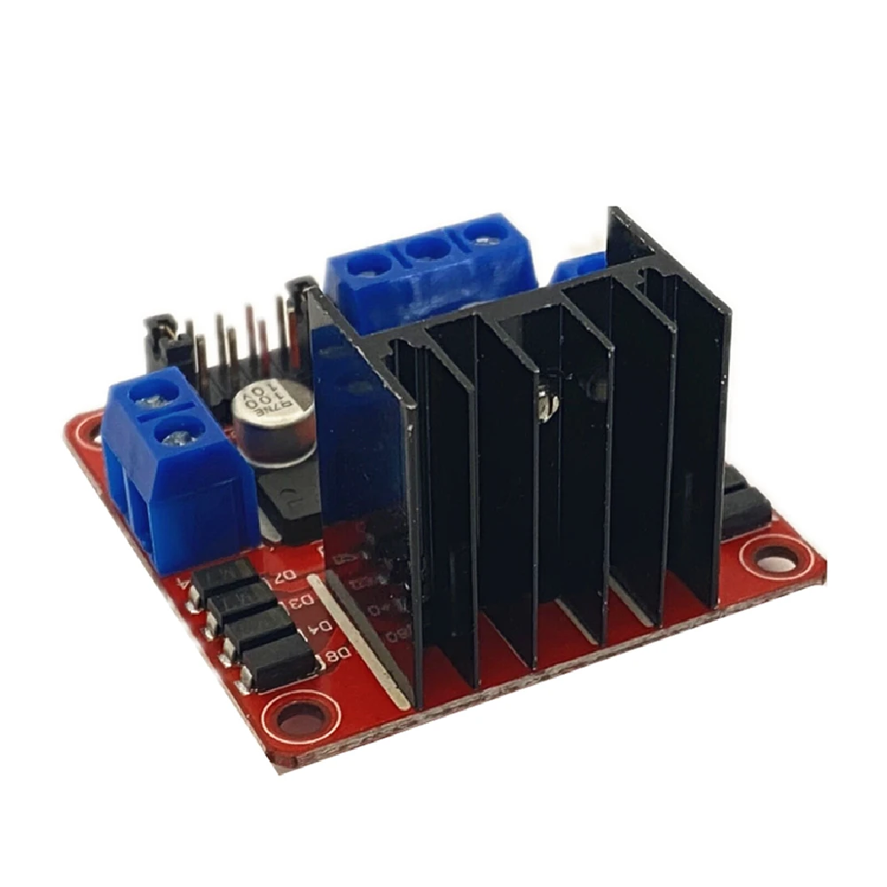 L298N Treiberplatinenmodul L298 Schrittmotor Smart Car Roboter Steckbrett Peltier High Power