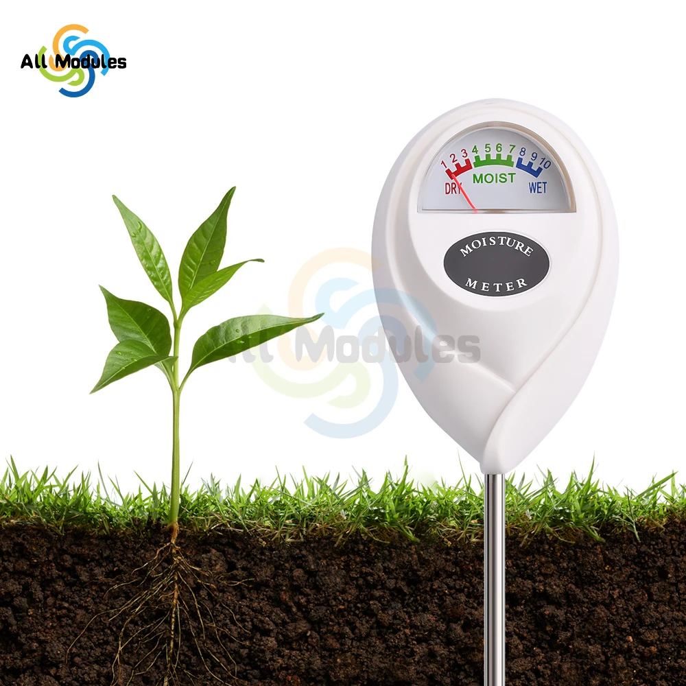 Bodenfeuchte Sensor Bodenfeuchte Meter Runde Einzel-Nadel Boden Feuchtigkeit Detektor Blume Und Garten Topf