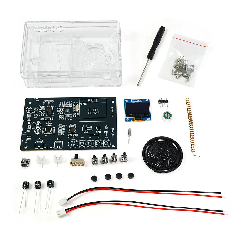 Elektronik-Kit, FM-Radio, DIY-Kit, intelligentes kabelloses Walkie-Talkie-Radio, Elektronik-Montage