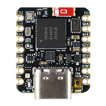 MINI NRF52840 Entwicklungsboard BT5.0 Bluetooth Modul MCU Hauptsteuerplatine 18*21MM QSPIFlash TYPE-C