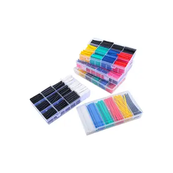 Schrumpfschlauch-Sortiment-Set, Isolierhülsen für die Drahtreparatur - mehrere Größen und Farben, mit Kleber