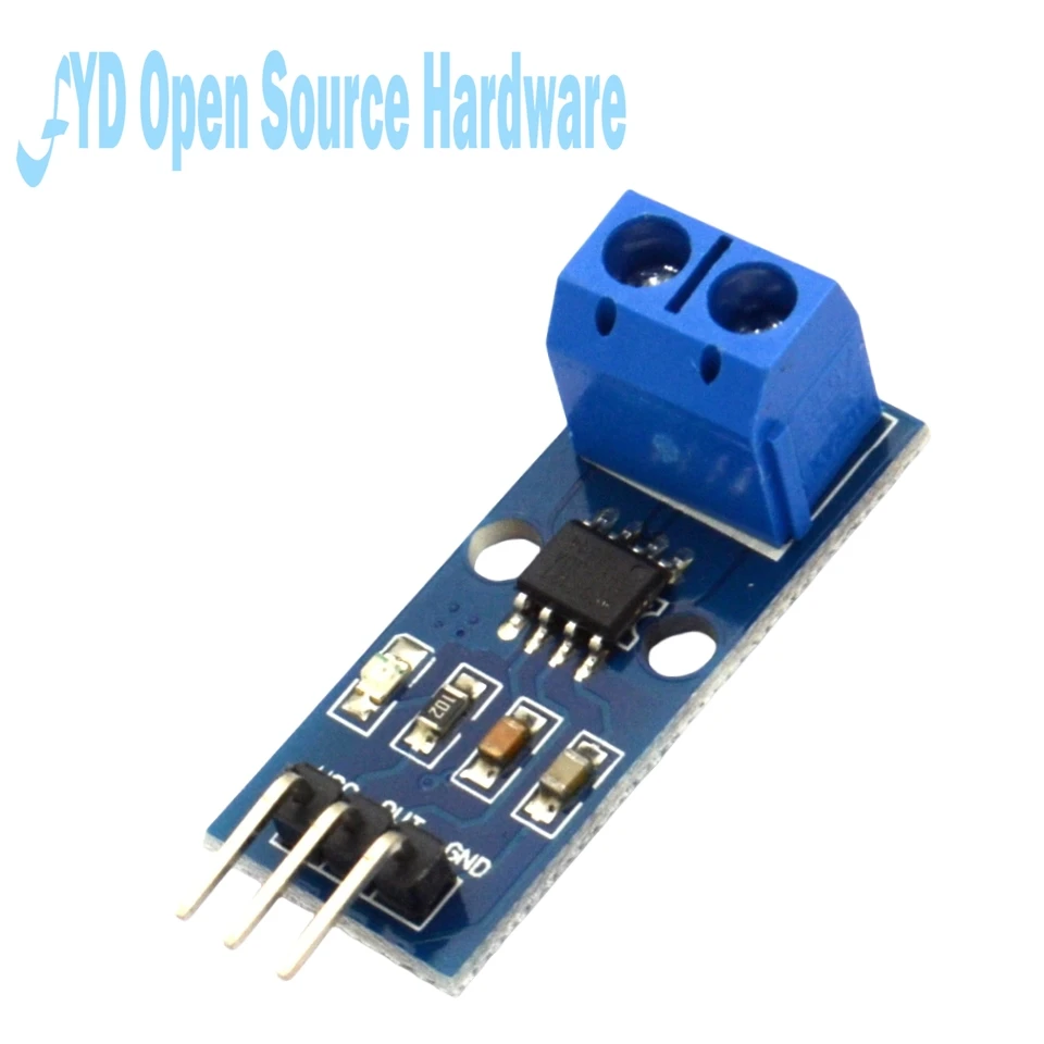 ACS712 5A 20A 30A Range Hall Strom Sensor Modul ACS712 Modul – Bild 3