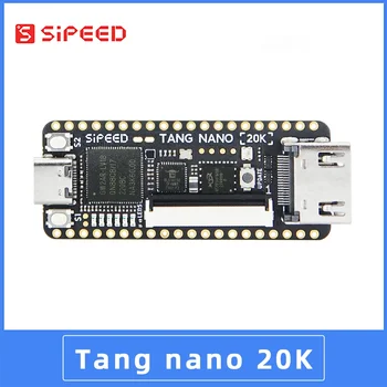 Sipeed tang nano 20k fpga entwicklungs board riscv linux retro spiel spieler