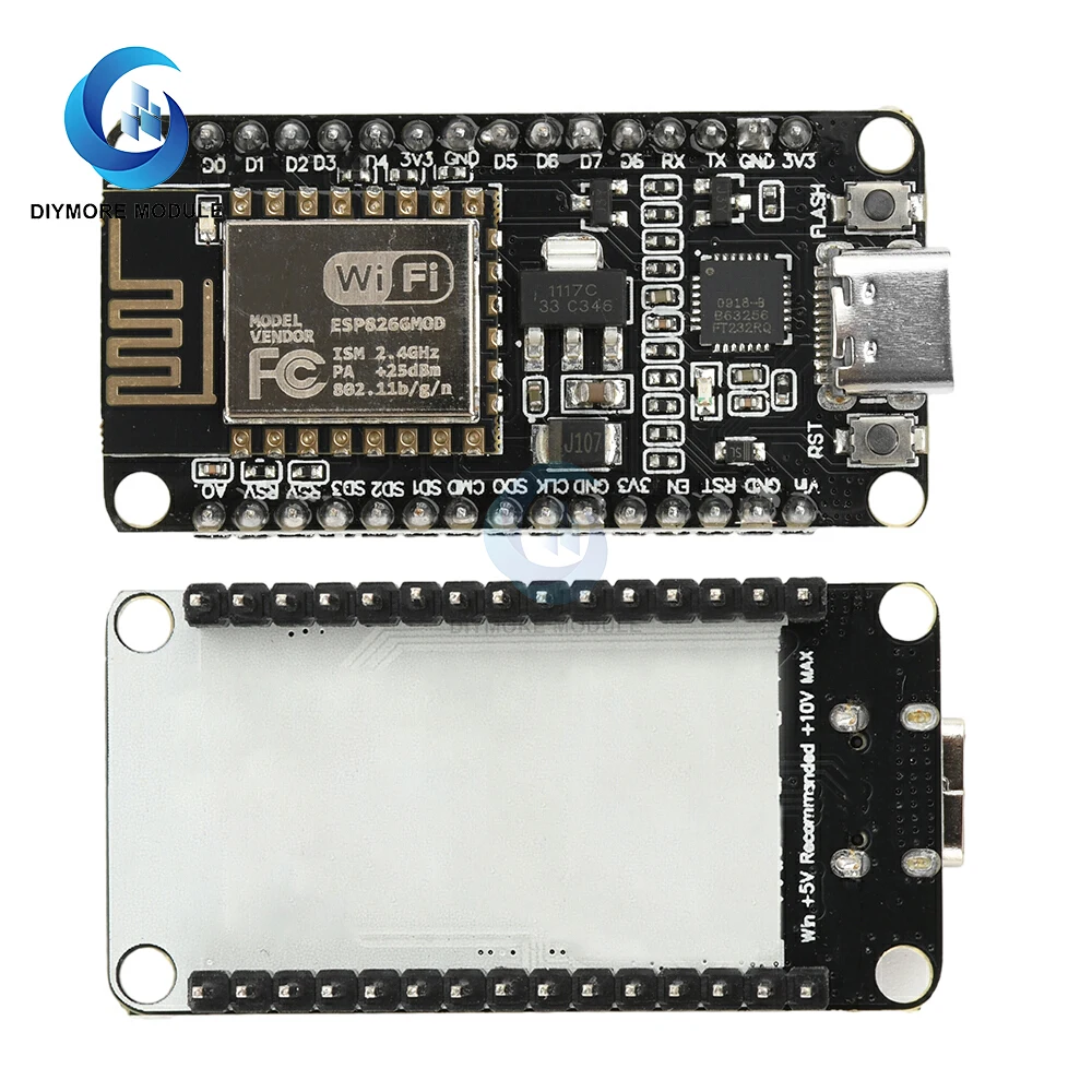 ESP8266 NodeMCU Lua V3 FT232 ESP-12E Entwicklungsboard Open Source Serial Modul Funktioniert ideal für Arduino