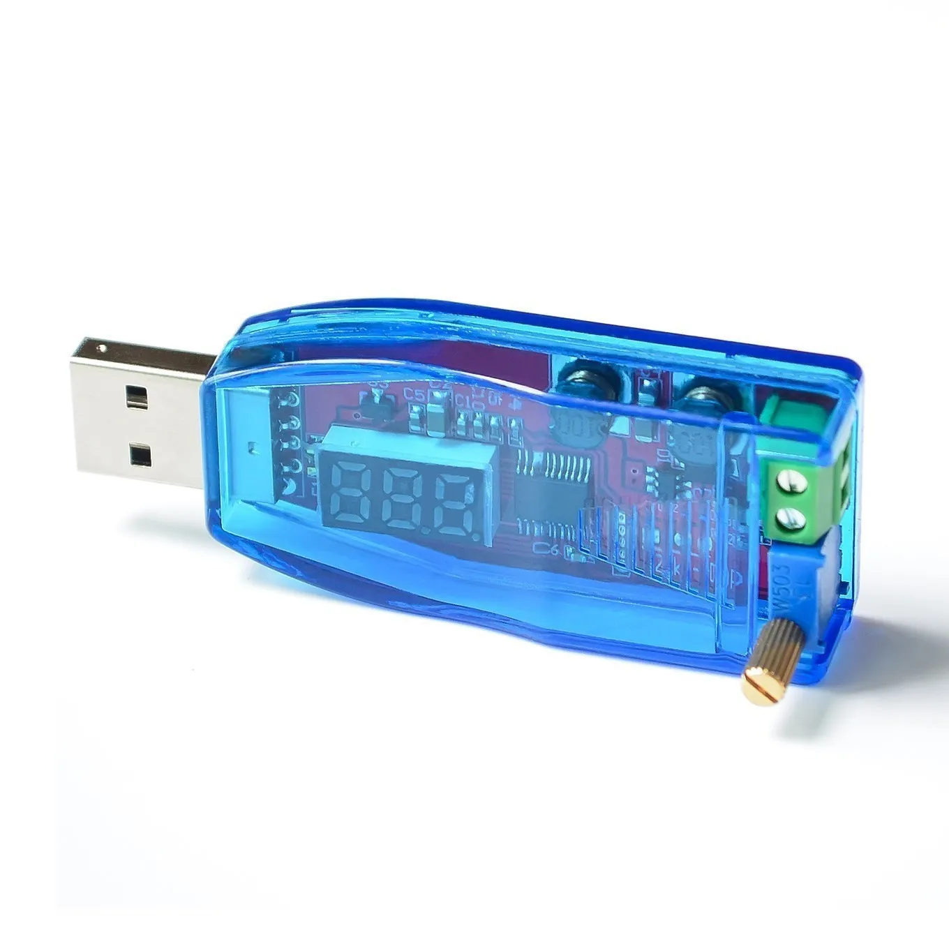 DC-DC 5V bis 3,3V 9V 12V 24V USB Step UP/Down Netzteilmodul – Bild 5