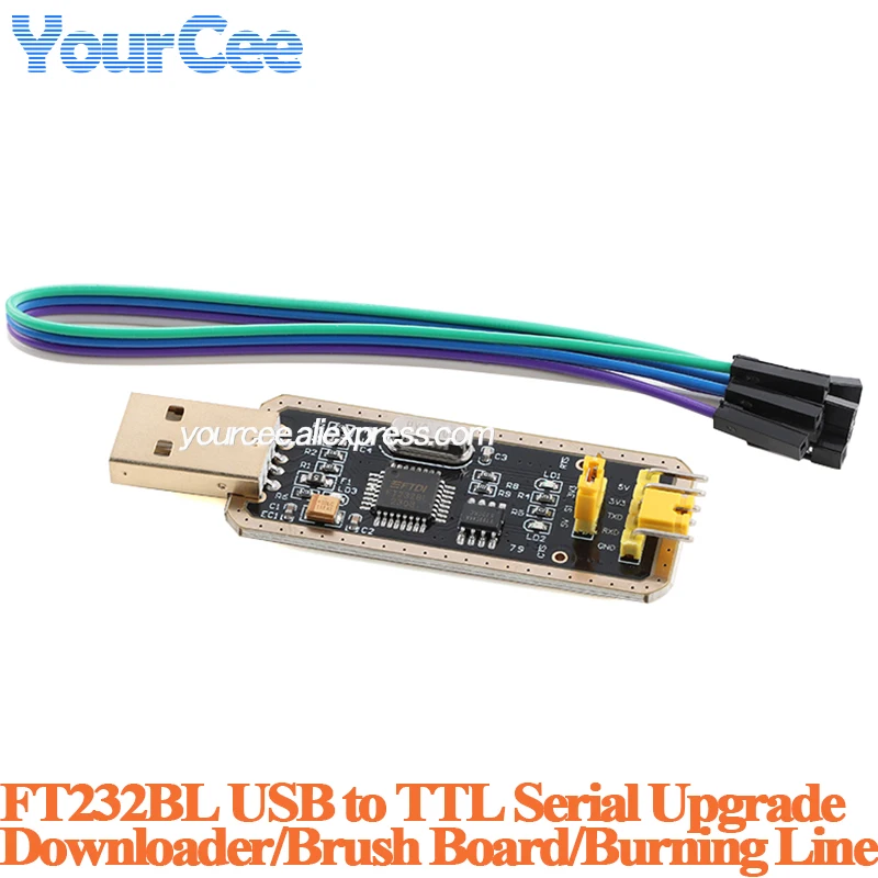 USB zu TTL Serieller Konverter-Modul FT232RL FT232BL CH340A CH340E – Bild 3