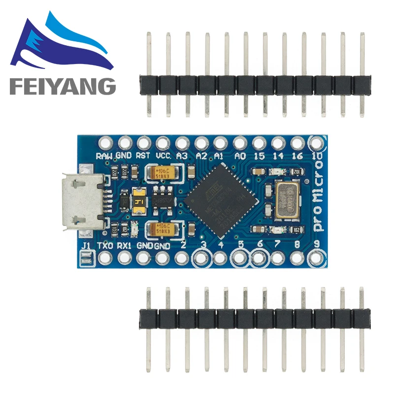 Pro Micro ATmega32U4 5 V 16 MHz ersetzt ATmega328 für Arduino Pro Mini – Bild 2