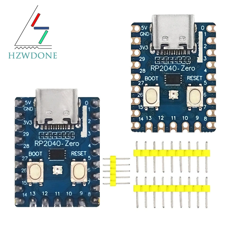 RP2040-Zero RP2040 für Raspberry Pi Mikrocontroller PICO Development Board Modul Dual-core Cortex M0