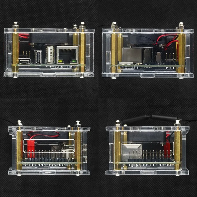 Orange pi zero 3 Acryl gehäuse transparentes Gehäuse aktive passive – Bild 6
