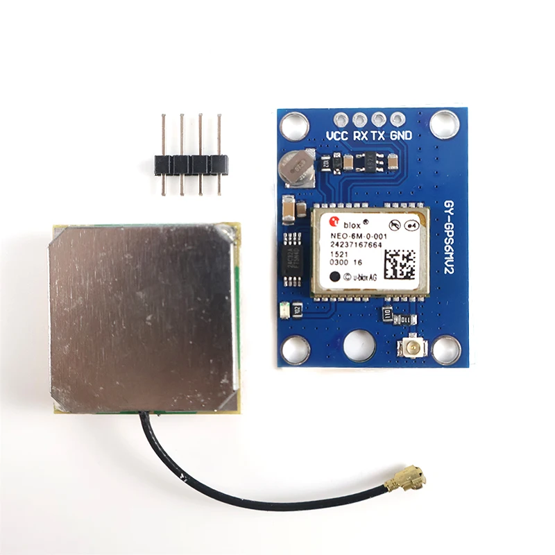 NEO-6M GPS-Modul mit großer Keramikantenne, EEPROM-Backup-Batterie – Bild 4