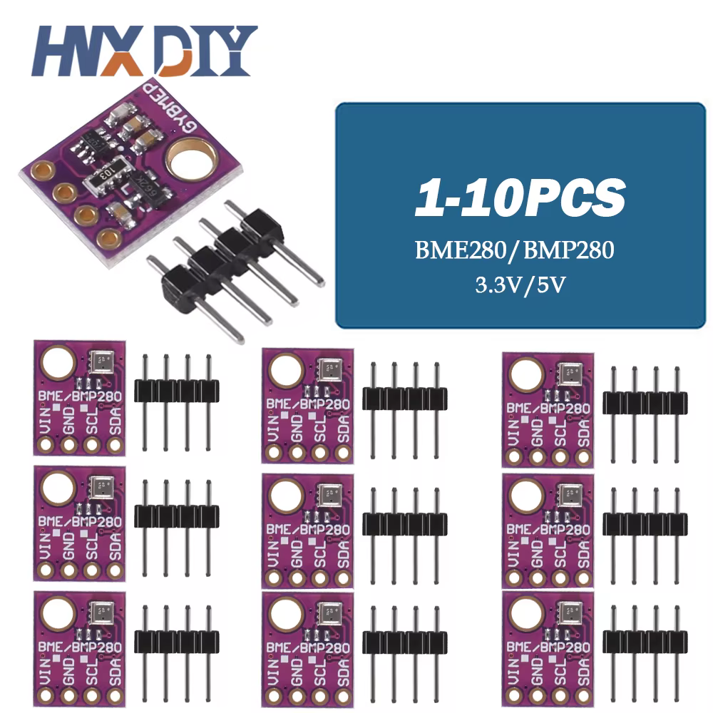 BME280 BMP280 5 V 3,3 V Digitalsensor Temperatur Luftfeuchtigkeit Luftdruckmodul I2C SPI für Arduino