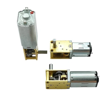 DC-Getriebemotor für DIY-Roboter-Spielzeug, niedrige Drehzahl, hohes Drehmoment, Vollmetall-Getriebe