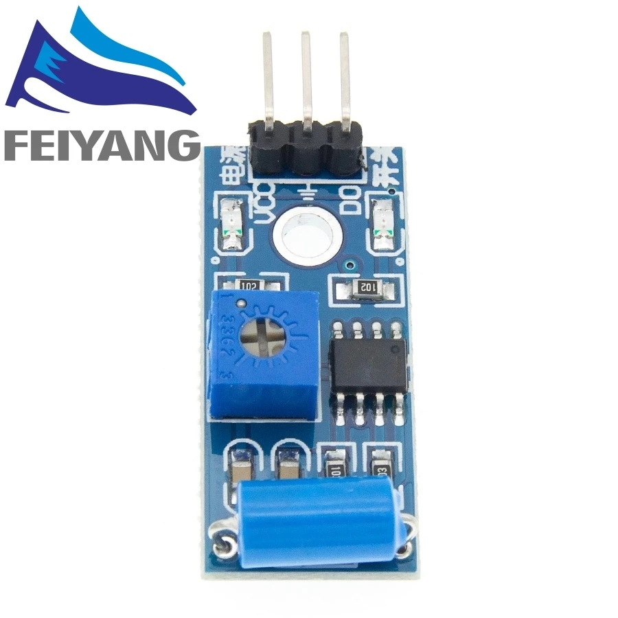 SW-420 Bewegungssensormodul Alarmsensor Induktionsmodul – Bild 2