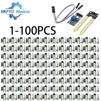 Bodenfeuchtigkeitssensormodul LM393 basierendes Hygrometer für Arduino, Smart Garden, DIY Roboter