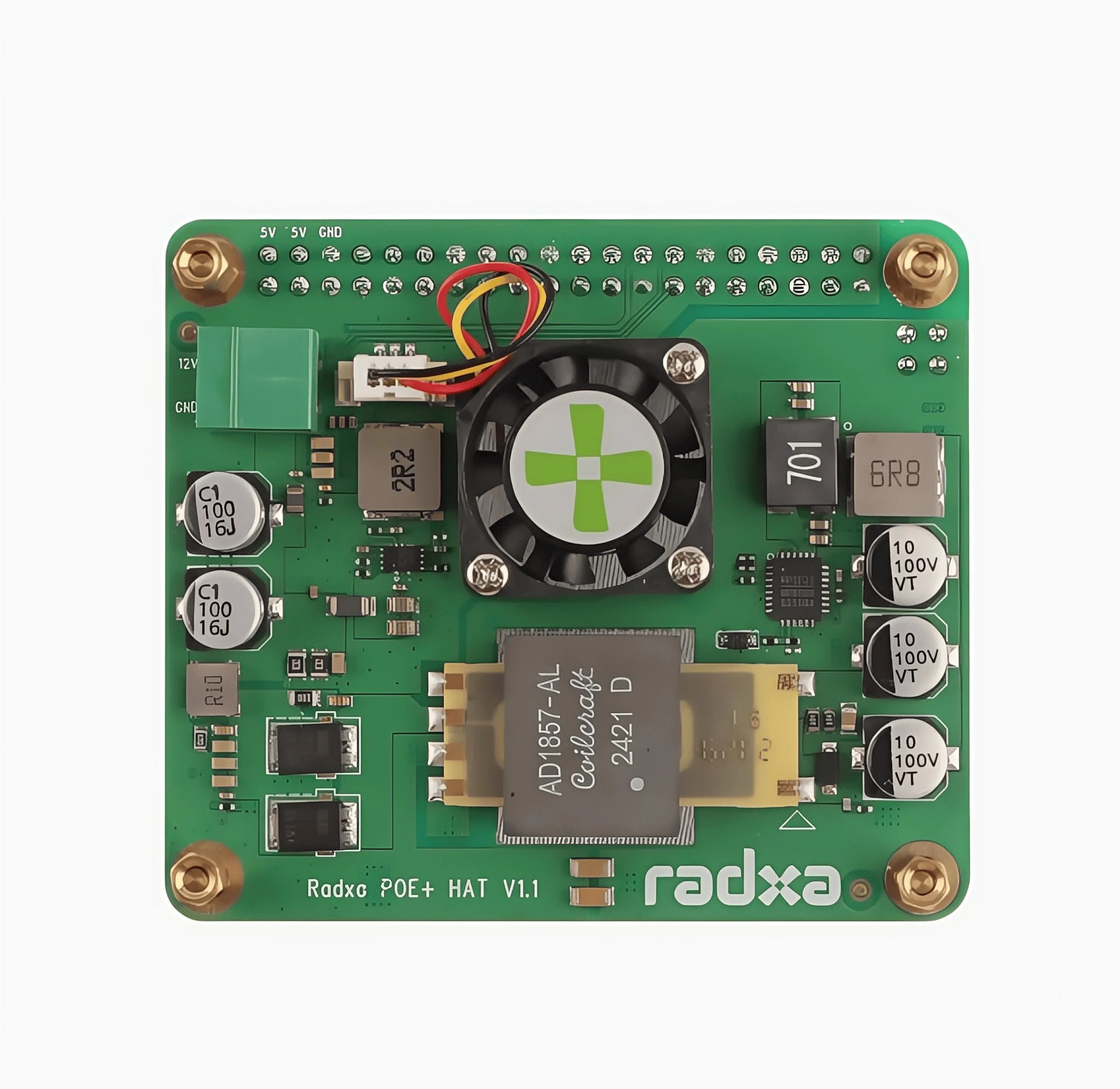 Radxa 25W POE Ethernet-Stromversorgungsmodul unterstützt ROCK 5B+/3 – Bild 2