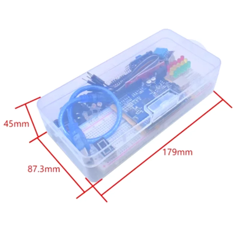 Starter Kit für Arduino Uno R3 Breadboard Basic, einfaches Lernset – Bild 6