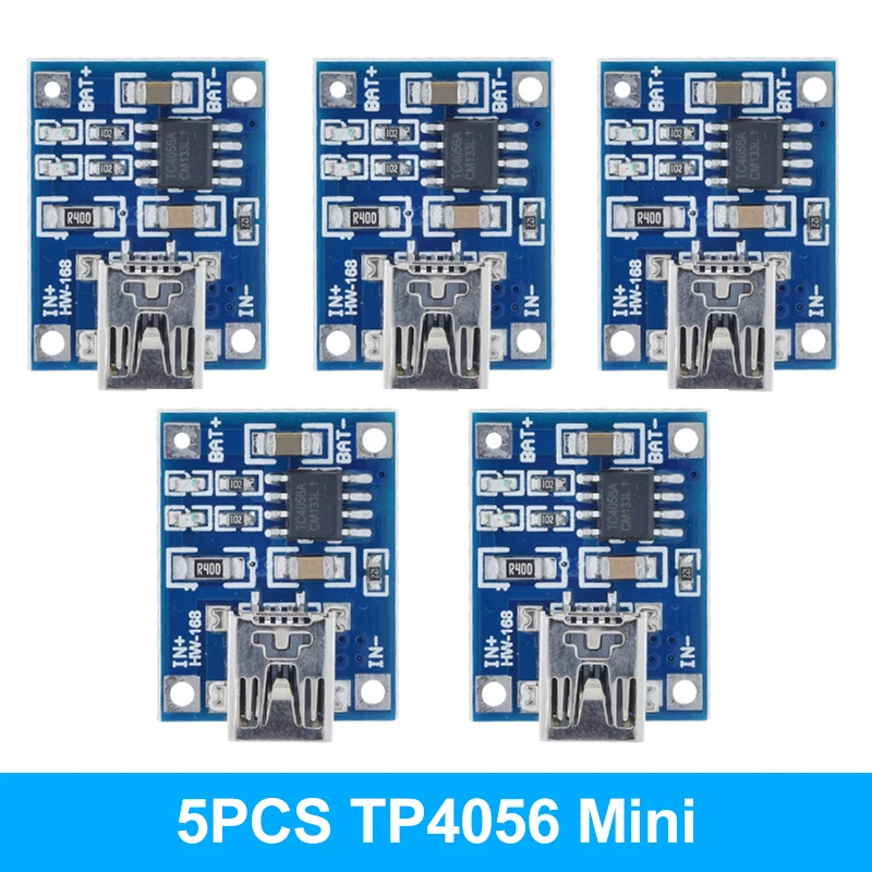 Micro USB 5 V 1A 18650 TP4056 Lithium-Batterie-ladegerät Modul Ladeplatine mit Schutz Doppelfunktionen 1A