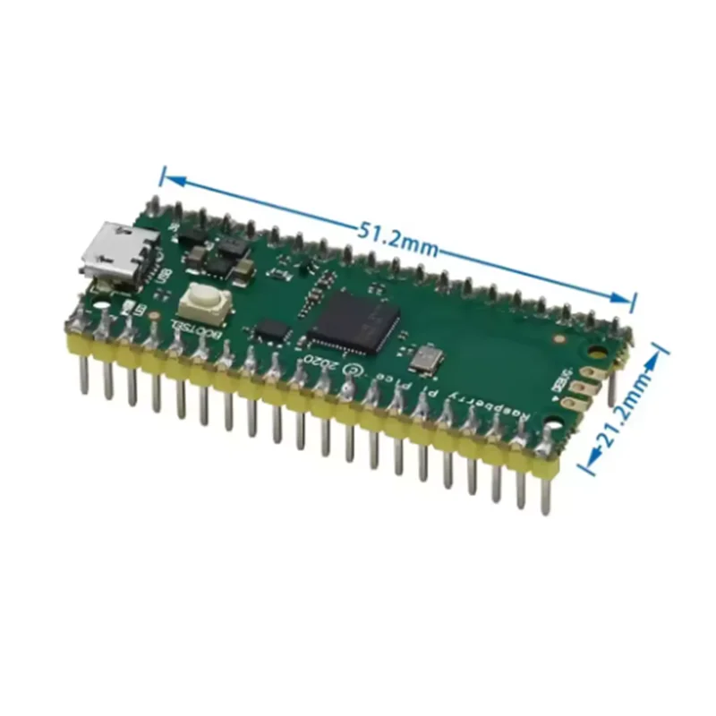 Raspberry Pi Pico W RP2040 Entwicklungsboard Dual-Core 264KB ARM – Bild 2