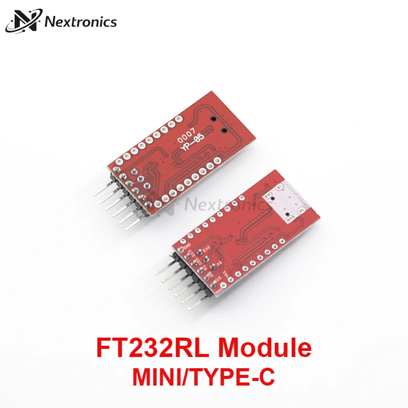 FT232RL FTDI USB zu TTL Serieller Adapter Modul MINI Typ-C 3,3V 5V – Bild 4