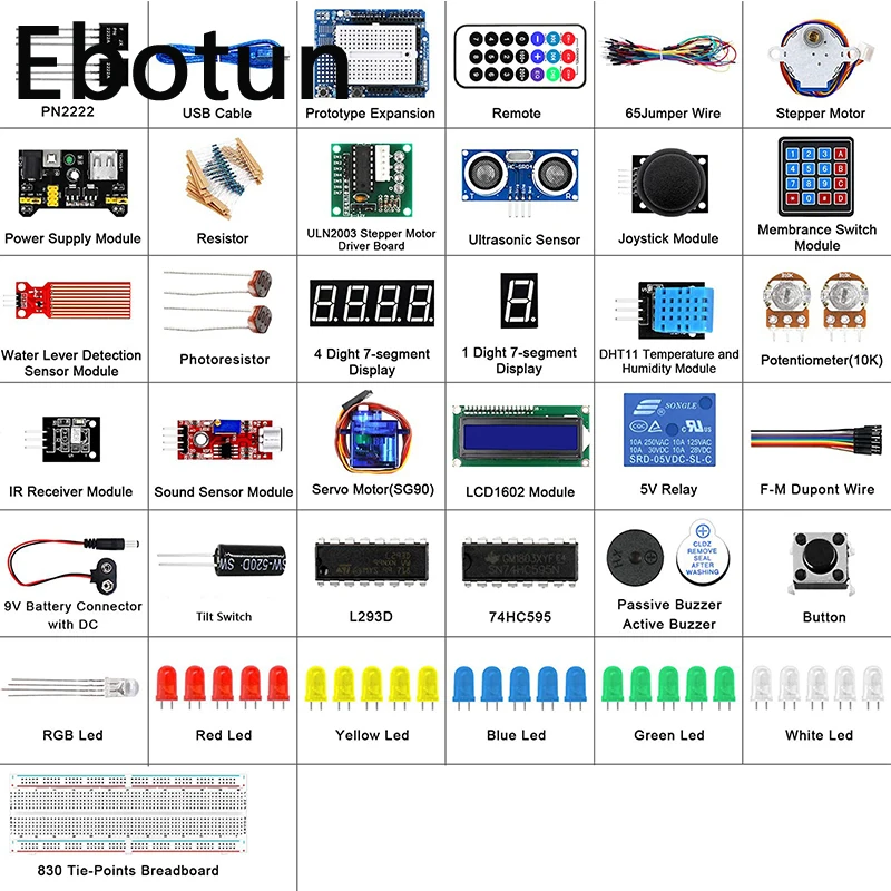 Projekt Super Starter Kit für R3 Mega2560 Mega328 Nano Kompatibel – Bild 2