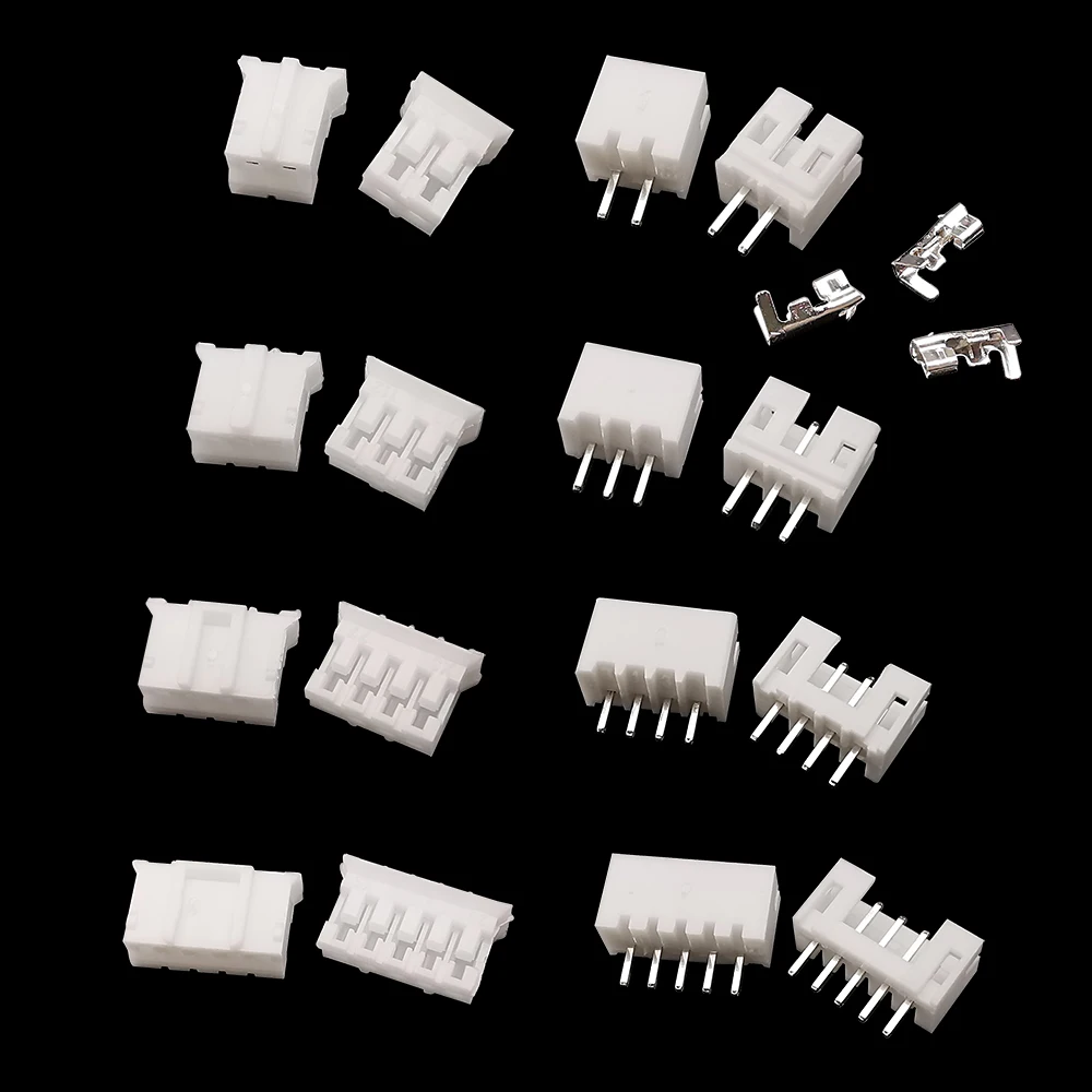 JST PH 2,0 Stecker 2,0mm Pitch 2/3/4/5 Pin Männlich (230 Stück) – Bild 5
